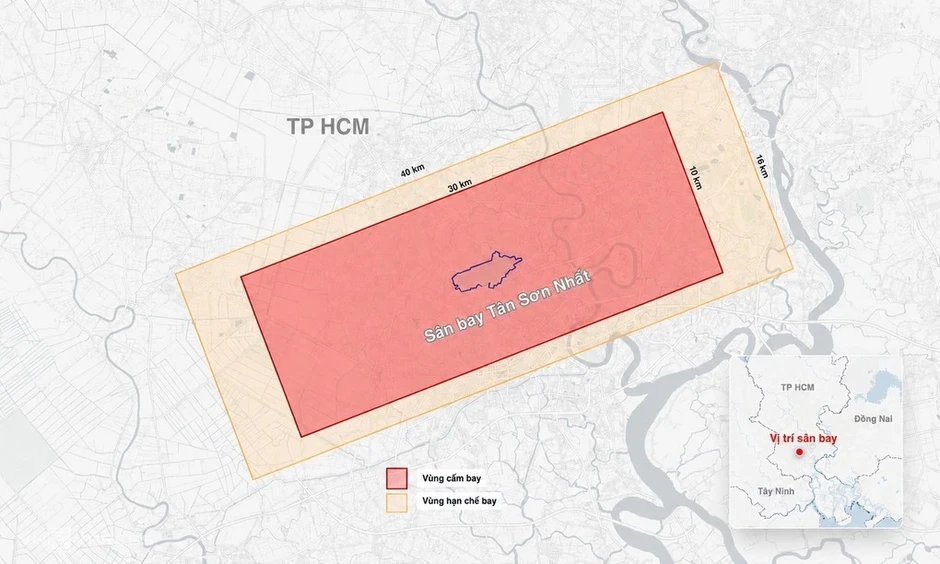 Tân Sơn Nhất giữa 'vòng vây' UAV, diều Tân Sơn Nhất giữa 'vòng vây' UAV, diều