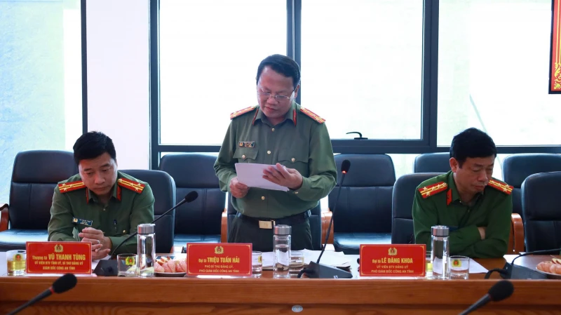Tăng cường đầu tư, trang bị, nâng cao tiềm lực cho Công an tỉnh Lạng Sơn Tăng cường đầu tư, trang bị, nâng cao tiềm lực cho Công an tỉnh Lạng Sơn