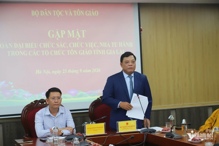 Tăng cường đối thoại, đồng hành cùng các tổ chức tôn giáo Tăng cường đối thoại, đồng hành cùng các tổ chức tôn giáo