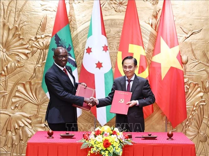 Tăng cường quan hệ đoàn kết, hợp tác song phương Việt Nam - Burundi Tăng cường quan hệ đoàn kết, hợp tác song phương Việt Nam - Burundi