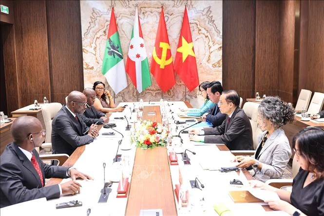 Tăng cường quan hệ đoàn kết, hợp tác song phương Việt Nam - Burundi Tăng cường quan hệ đoàn kết, hợp tác song phương Việt Nam - Burundi