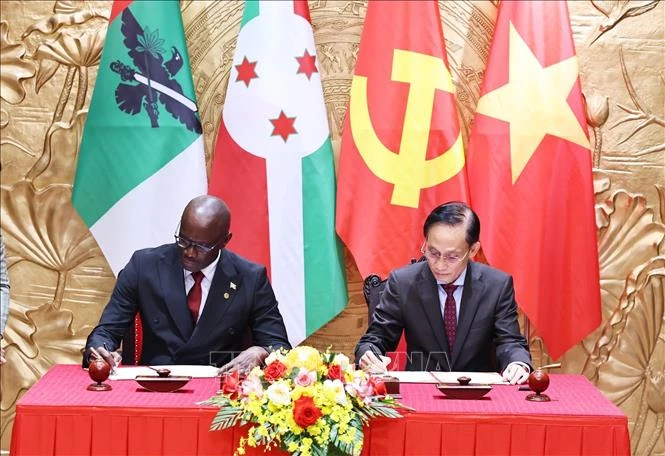 Tăng cường quan hệ đoàn kết, hợp tác song phương Việt Nam - Burundi Tăng cường quan hệ đoàn kết, hợp tác song phương Việt Nam - Burundi