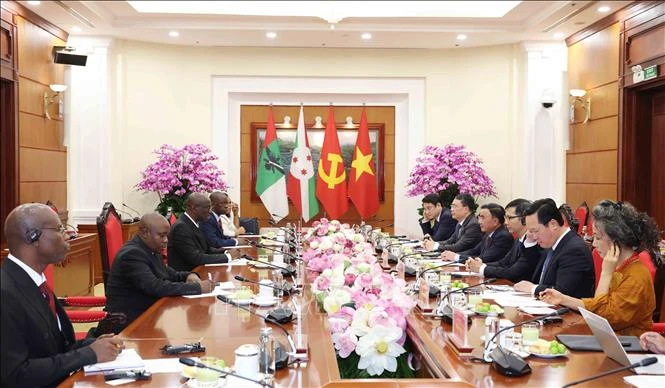 Tăng cường quan hệ hữu nghị, hợp tác thực chất giữa hai Đảng, hai nước Việt Nam - Burundi