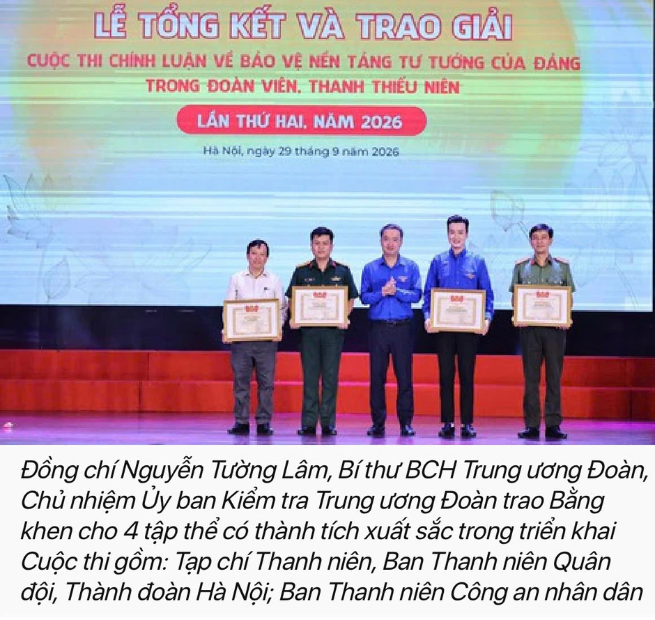 Tạp chí Thanh niên 64 năm xây dựng, phát triển, đồng hành cùng thanh thiếu niên Việt Nam (15/10/1962- 15/10/2026) Tạp chí Thanh niên 64 năm xây dựng, phát triển, đồng hành cùng thanh thiếu niên Việt Nam (15/10/1962- 15/10/2026)