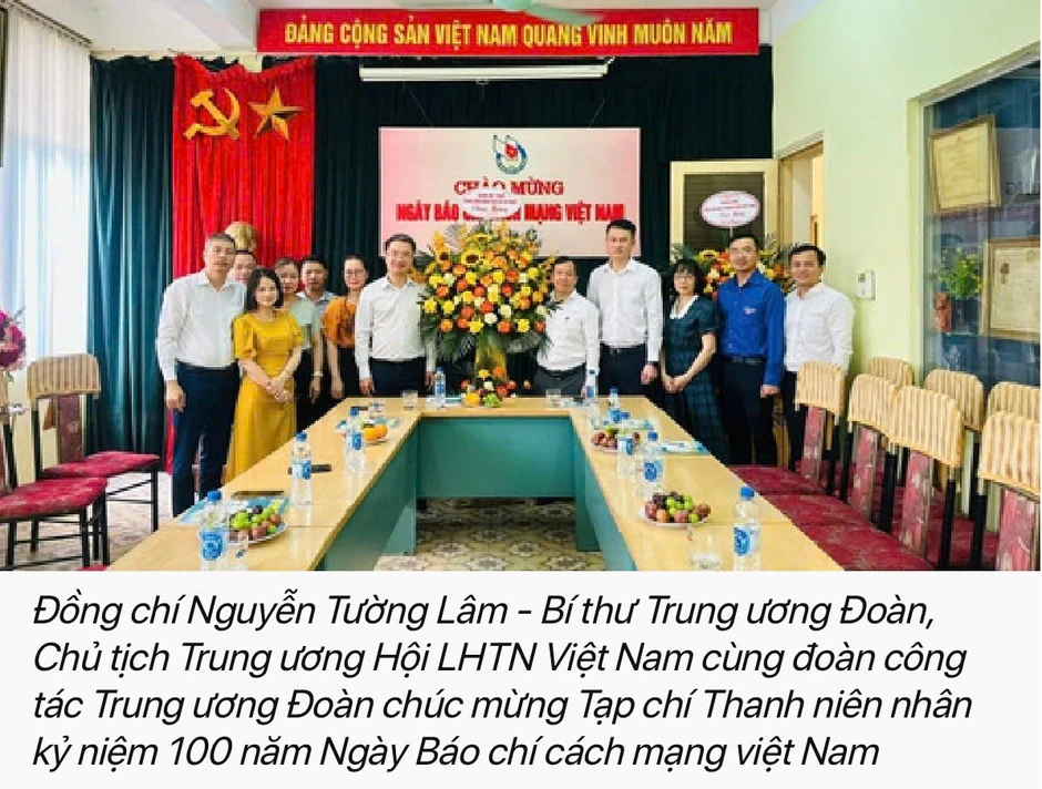 Tạp chí Thanh niên 64 năm xây dựng, phát triển, đồng hành cùng thanh thiếu niên Việt Nam (15/10/1962- 15/10/2026) Tạp chí Thanh niên 64 năm xây dựng, phát triển, đồng hành cùng thanh thiếu niên Việt Nam (15/10/1962- 15/10/2026)