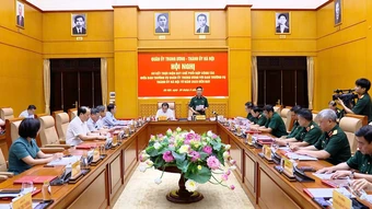 Tập trung xây dựng lực lượng quân sự cấp xã vững mạnh trên địa bàn Thủ đô