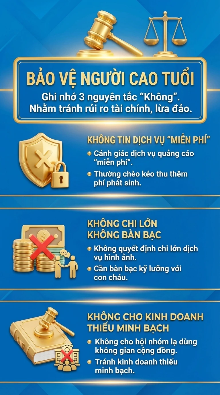Tất cả người cao tuổi trên cả nước chú ý: Nhận lời mời này cần từ chối ngay hoặc báo công an Tất cả người cao tuổi trên cả nước chú ý: Nhận lời mời này cần từ chối ngay hoặc báo công an