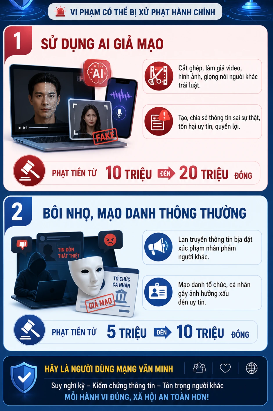 Tất cả người dân chú ý hành vi liên quan dữ liệu cá nhân có thể bị phạt tới 3 tỷ đồng Tất cả người dân chú ý hành vi liên quan dữ liệu cá nhân có thể bị phạt tới 3 tỷ đồng