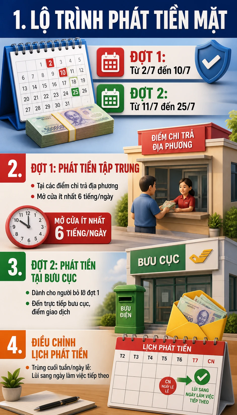 Tất cả người dân có lương hưu chú ý thay đổi quan trọng ở kỳ lương tháng 7 Tất cả người dân có lương hưu chú ý thay đổi quan trọng ở kỳ lương tháng 7