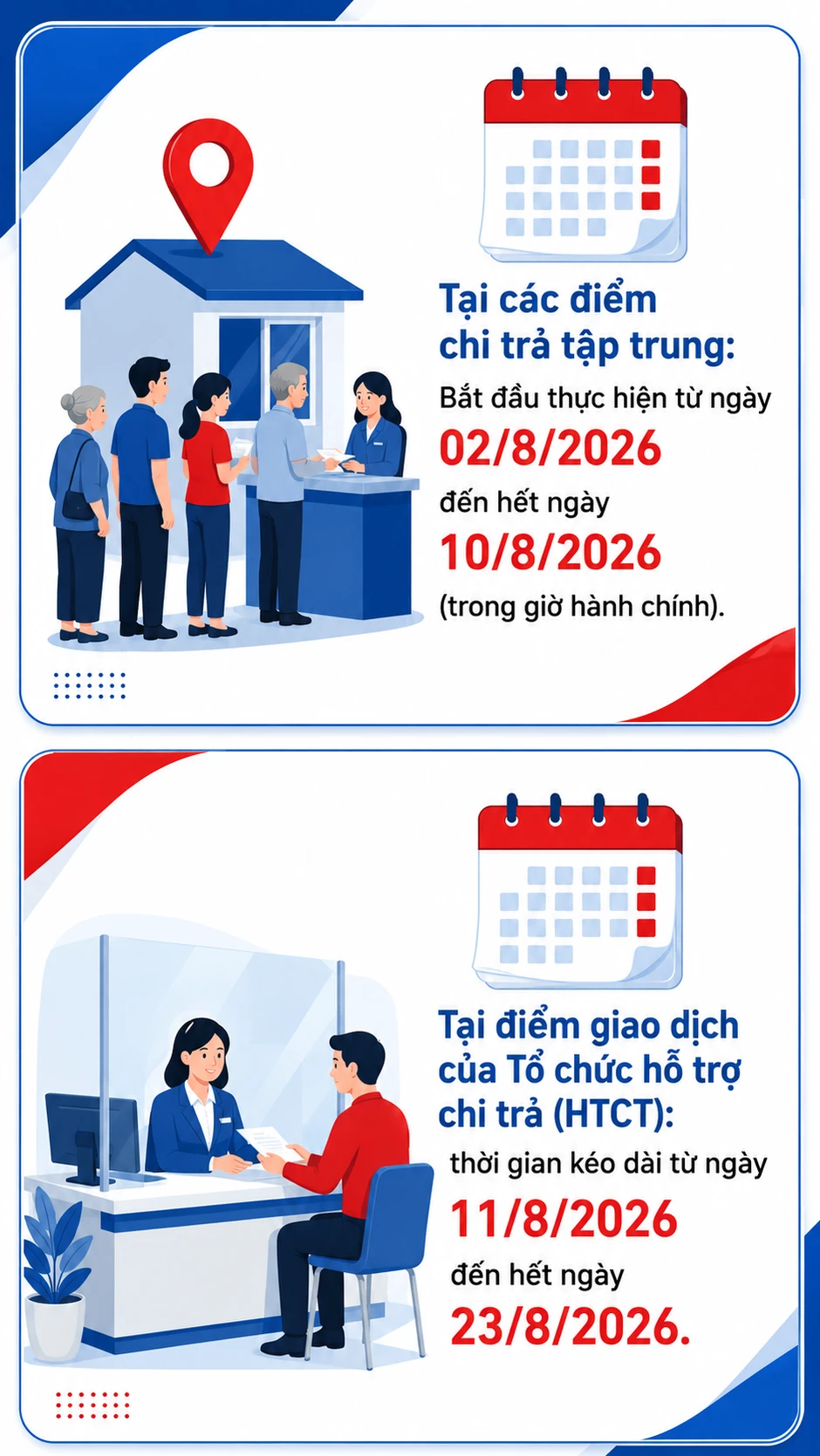 Tất cả người dân có lương hưu chú ý thông tin quan trọng về kỳ lương tháng 8 Tất cả người dân có lương hưu chú ý thông tin quan trọng về kỳ lương tháng 8