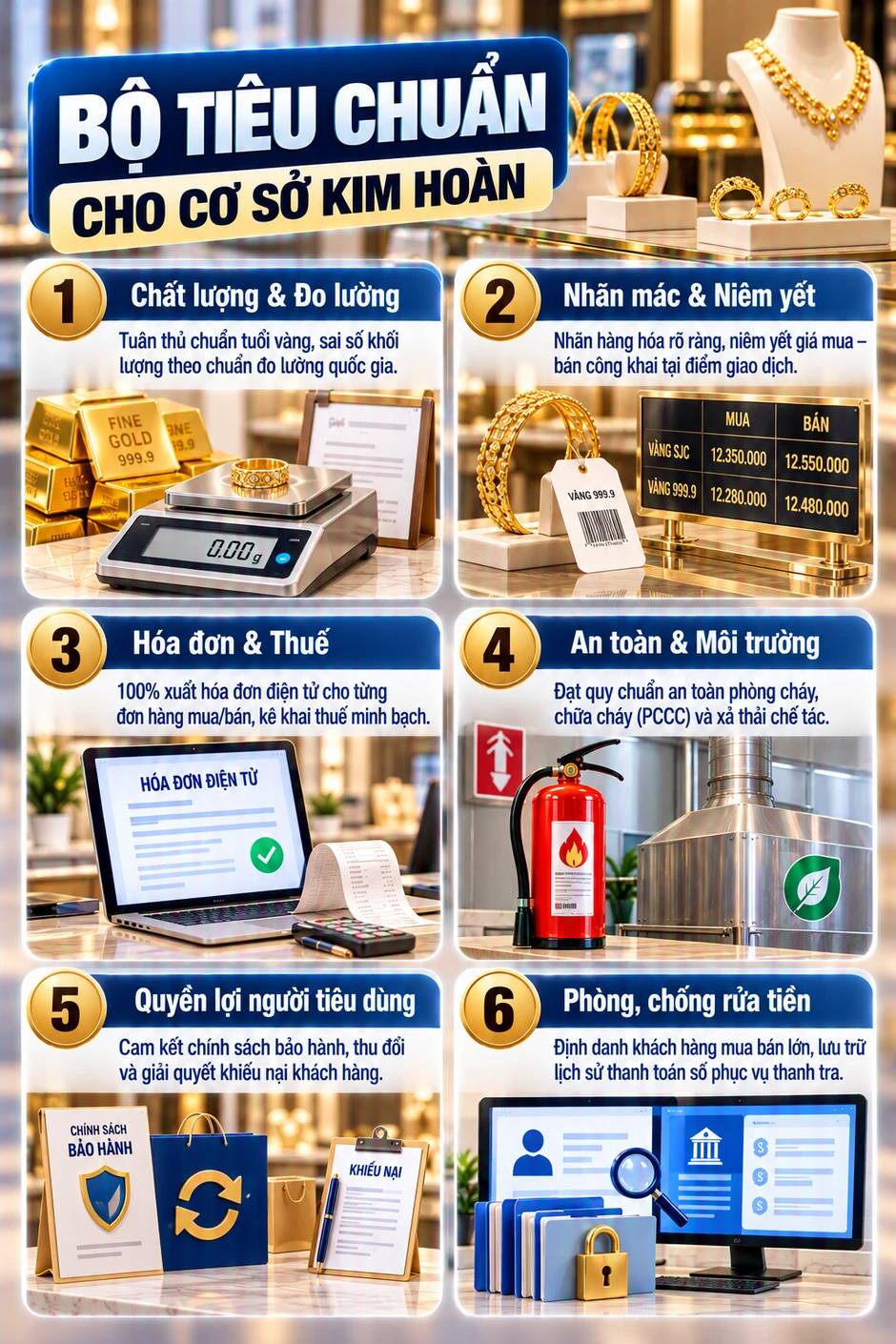 Tất cả người dân có mua bán vàng chú ý quy định mới nhất đã áp dụng từ 16/10