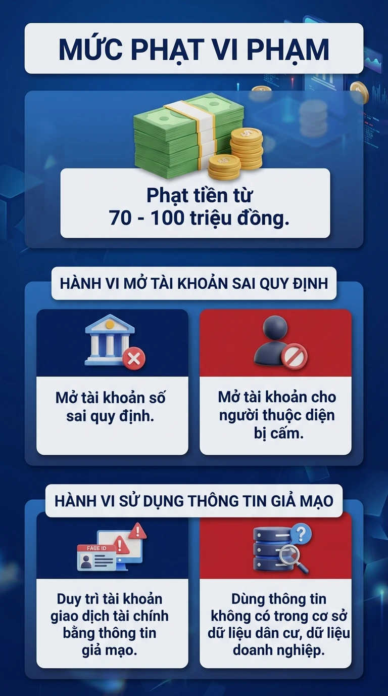 Tất cả người dân có tài khoản ngân hàng chú ý: Bộ Công an đề xuất phạt hành vi này tới 100 triệu đồng Tất cả người dân có tài khoản ngân hàng chú ý: Bộ Công an đề xuất phạt hành vi này tới 100 triệu đồng