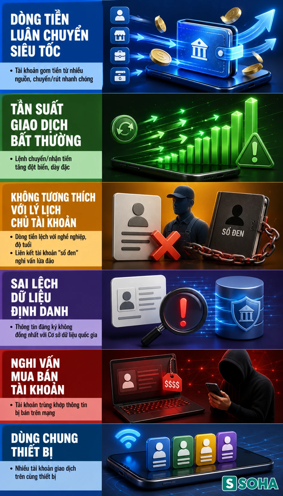 Tất cả người dân có tài khoản ngân hàng chú ý những giao dịch có thể bị kiểm tra Tất cả người dân có tài khoản ngân hàng chú ý những giao dịch có thể bị kiểm tra