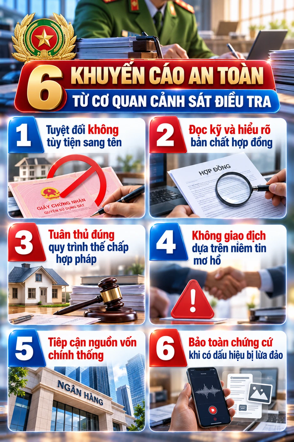 Tất cả người dân sở hữu bất động sản chú ý thông báo mới nhất từ công an Tất cả người dân sở hữu bất động sản chú ý thông báo mới nhất từ công an