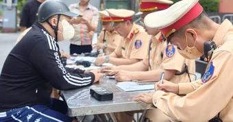 Tất cả người tham gia giao thông ở Hà Nội đặc biệt chú ý lỗi vi phạm này