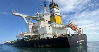 Tàu chở gần 175.000 tấn quặng sắt gặp sự cố trên vùng biển Quảng Ngãi