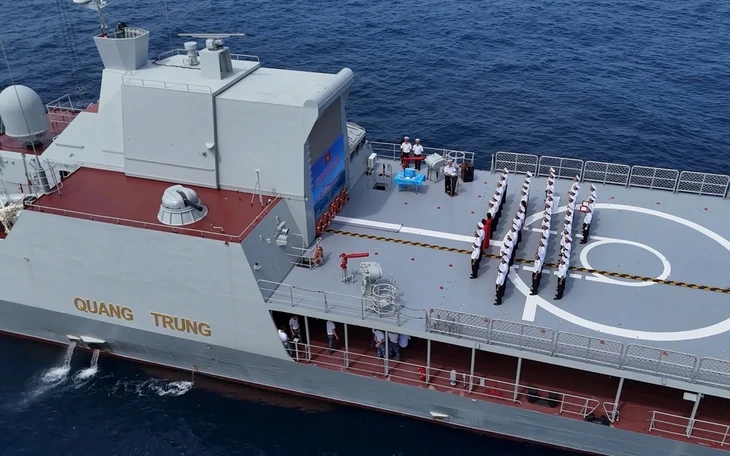 Tàu hộ vệ tên lửa 016 - Quang Trung sẵn sàng tham gia diễn tập hải quân đa phương Kakadu 2026 Tàu hộ vệ tên lửa 016 - Quang Trung sẵn sàng tham gia diễn tập hải quân đa phương Kakadu 2026