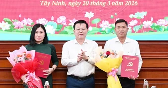 Tây Ninh điều động, bổ nhiệm nhiều cán bộ chủ chốt