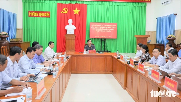 Tháo gỡ vướng mắc để Núi Cấm phát triển du lịch tâm linh, sinh thái, nghỉ dưỡng Tháo gỡ vướng mắc để Núi Cấm phát triển du lịch tâm linh, sinh thái, nghỉ dưỡng