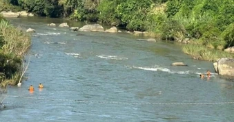 Thi thể người đánh cá trên sông ở Lâm Đồng