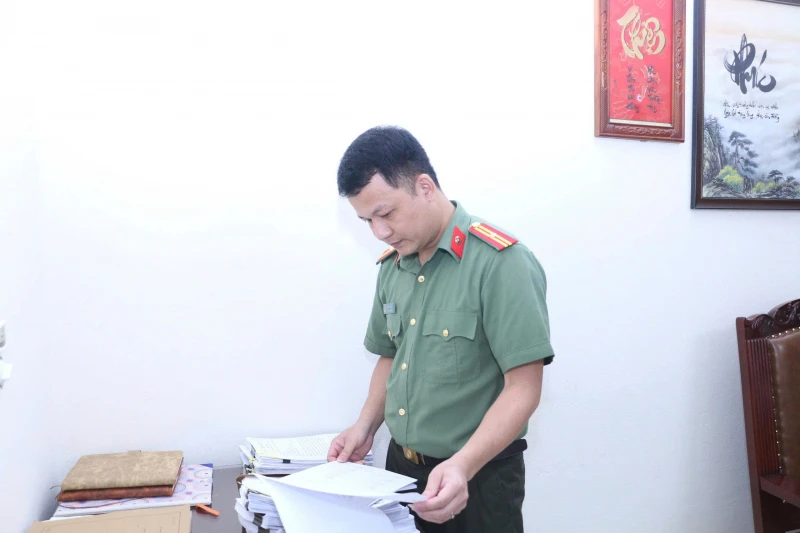 Thiếu tá Hà Xuân Lợi – Người “giải mã” những vụ án khó Thiếu tá Hà Xuân Lợi – Người “giải mã” những vụ án khó