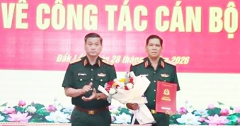 Thiếu tướng Niê Ta làm Phó Tham mưu trưởng Quân khu 5