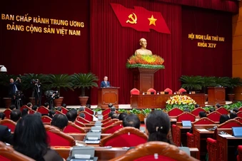 Thông báo Hội nghị lần thứ hai Ban Chấp hành Trung ương Đảng khóa XIV