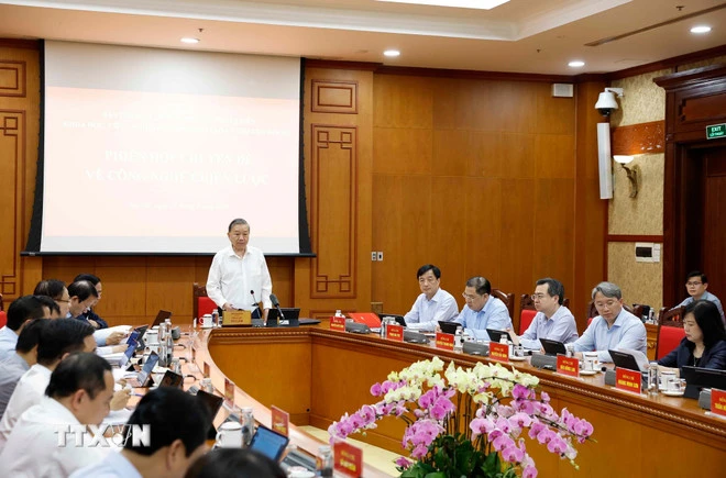 Thông báo Kết luận của Tổng Bí thư tại Phiên họp chuyên đề công nghệ chiến lược Thông báo Kết luận của Tổng Bí thư tại Phiên họp chuyên đề công nghệ chiến lược