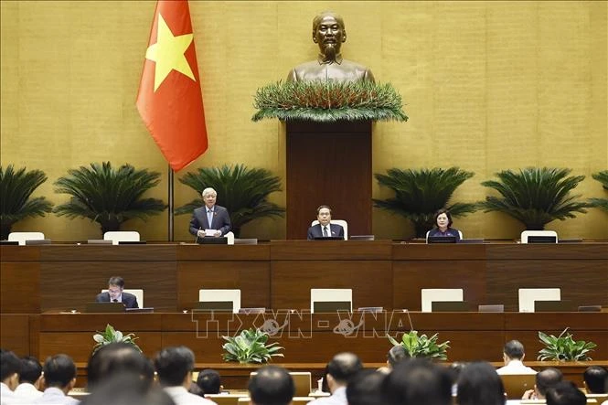 Thông cáo báo chí số 12, Kỳ họp không thường lệ thứ Nhất, Quốc hội khóa XVI