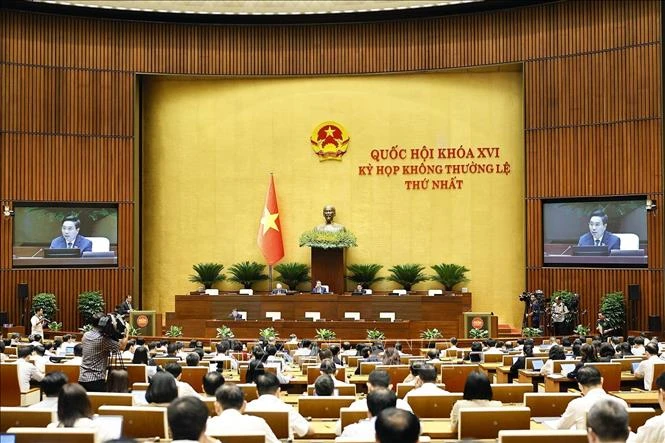 Thông cáo báo chí số 2, Kỳ họp không thường lệ thứ Nhất, Quốc hội khóa XVI Thông cáo báo chí số 2, Kỳ họp không thường lệ thứ Nhất, Quốc hội khóa XVI