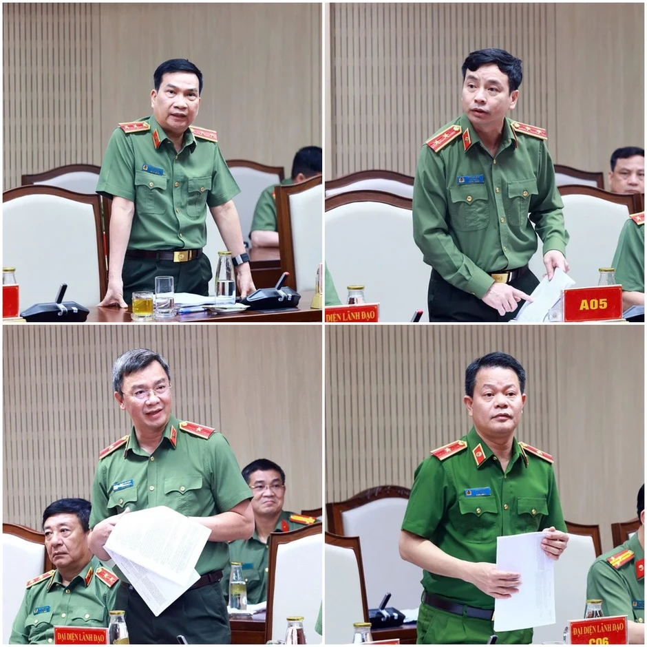 Thông qua dự thảo kết quả giám sát Ban Thường vụ Đảng ủy Công an Trung ương Thông qua dự thảo kết quả giám sát Ban Thường vụ Đảng ủy Công an Trung ương