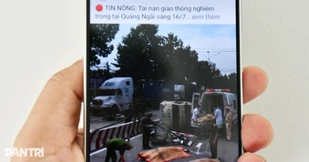 Thông tin ô tô cảnh sát liên quan vụ tai nạn 2 người chết là tin giả
