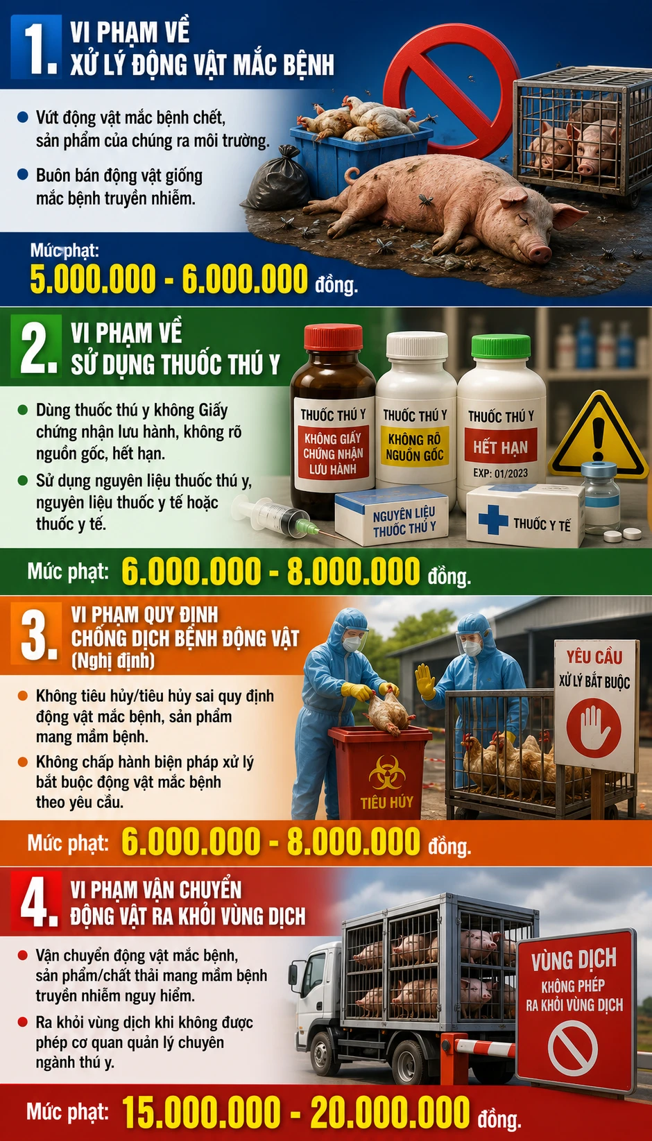 Thông tin quan trọng liên quan đến toàn bộ người nuôi động vật, thú cưng từ 1/8 Thông tin quan trọng liên quan đến toàn bộ người nuôi động vật, thú cưng từ 1/8