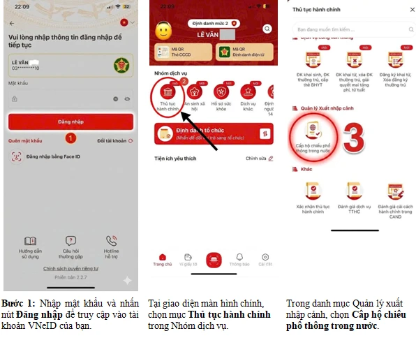 Thông tin quan trọng với tất cả người dân cần đăng ký cấp hộ chiếu Thông tin quan trọng với tất cả người dân cần đăng ký cấp hộ chiếu