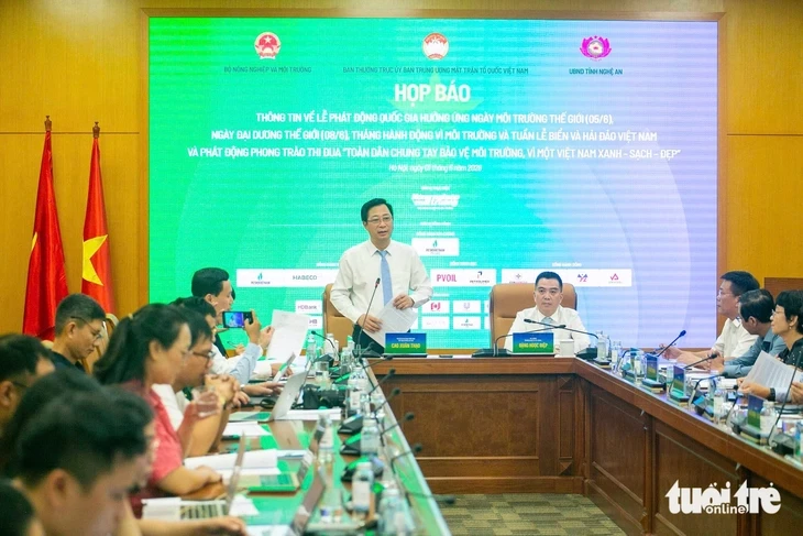 Thứ trưởng Bộ Nông nghiệp và Môi trường: Không để sự kiện môi trường dừng ở tuyên truyền, phát động Thứ trưởng Bộ Nông nghiệp và Môi trường: Không để sự kiện môi trường dừng ở tuyên truyền, phát động