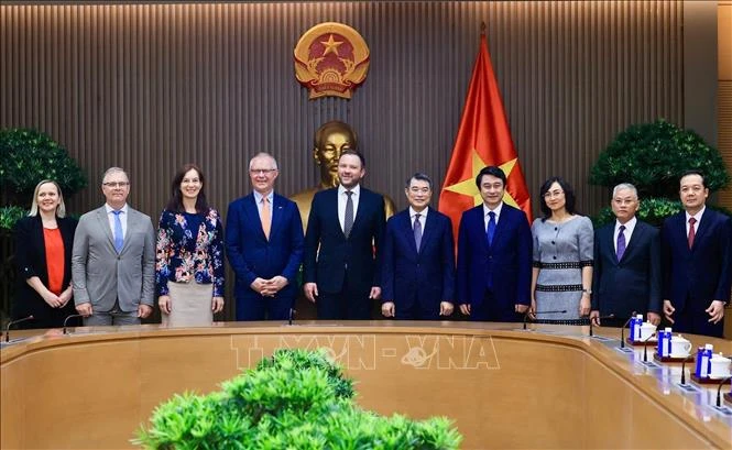 Thủ tướng Chính phủ Lê Minh Hưng tiếp Bộ trưởng Ngoại giao Estonia Margus Tsahkna Thủ tướng Chính phủ Lê Minh Hưng tiếp Bộ trưởng Ngoại giao Estonia Margus Tsahkna