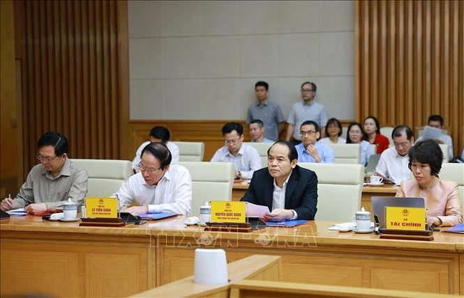 Thủ tướng họp với lãnh đạo Bộ Nội vụ; Bộ Dân tộc và Tôn giáo; Thanh tra Chính phủ Thủ tướng họp với lãnh đạo Bộ Nội vụ; Bộ Dân tộc và Tôn giáo; Thanh tra Chính phủ