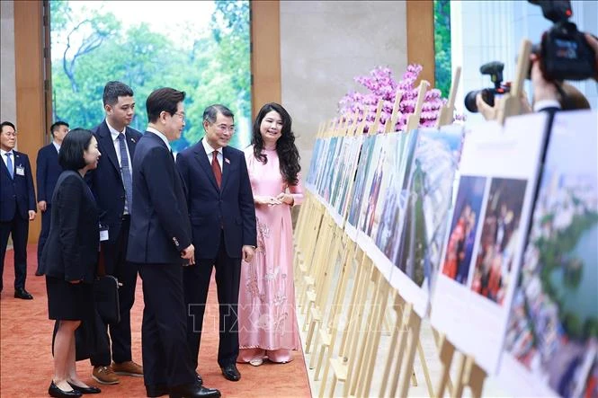 Thủ tướng Lê Minh Hưng hội kiến Tổng thống Hàn Quốc Lee Jae Myung Thủ tướng Lê Minh Hưng hội kiến Tổng thống Hàn Quốc Lee Jae Myung