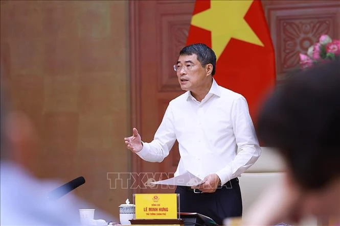Thủ tướng Lê Minh Hưng làm việc với Bộ Tư pháp Thủ tướng Lê Minh Hưng làm việc với Bộ Tư pháp
