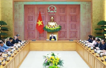 Thủ tướng Lê Minh Hưng làm việc với Đoàn 52 doanh nghiệp hàng đầu Hoa Kỳ