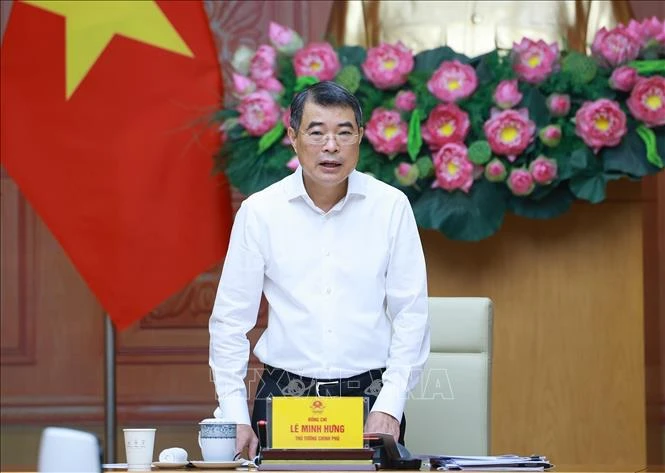 Thủ tướng Lê Minh Hưng làm việc với lãnh đạo Bộ Công Thương Thủ tướng Lê Minh Hưng làm việc với lãnh đạo Bộ Công Thương