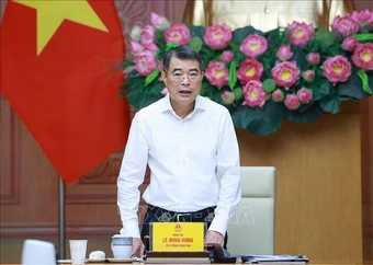 Thủ tướng Lê Minh Hưng làm việc với lãnh đạo Bộ Công Thương