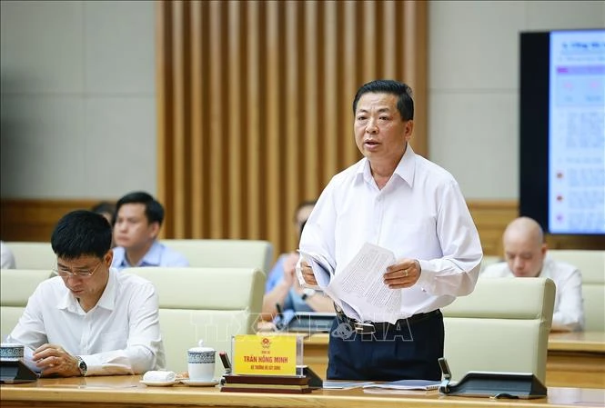 Thủ tướng Lê Minh Hưng làm việc với lãnh đạo Bộ Xây dựng Thủ tướng Lê Minh Hưng làm việc với lãnh đạo Bộ Xây dựng