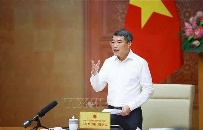Thủ tướng Lê Minh Hưng làm việc với lãnh đạo Bộ Xây dựng Thủ tướng Lê Minh Hưng làm việc với lãnh đạo Bộ Xây dựng