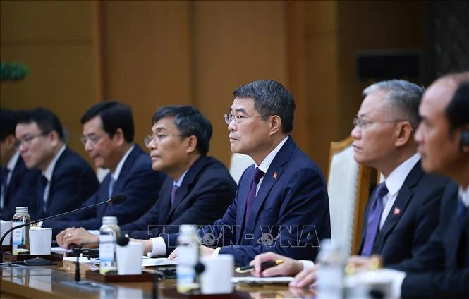 Thủ tướng Lê Minh Hưng tiếp Bộ trưởng Ngoại giao Hy Lạp Thủ tướng Lê Minh Hưng tiếp Bộ trưởng Ngoại giao Hy Lạp