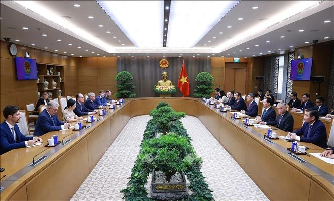 Thủ tướng Lê Minh Hưng tiếp Đại sứ Liên bang Nga tại Việt Nam Thủ tướng Lê Minh Hưng tiếp Đại sứ Liên bang Nga tại Việt Nam