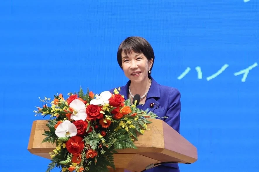 Thủ tướng Nhật Bản: 'Như rồng bay lên, Việt Nam đang phát triển hết sức ấn tượng' Thủ tướng Nhật Bản: 'Như rồng bay lên, Việt Nam đang phát triển hết sức ấn tượng'