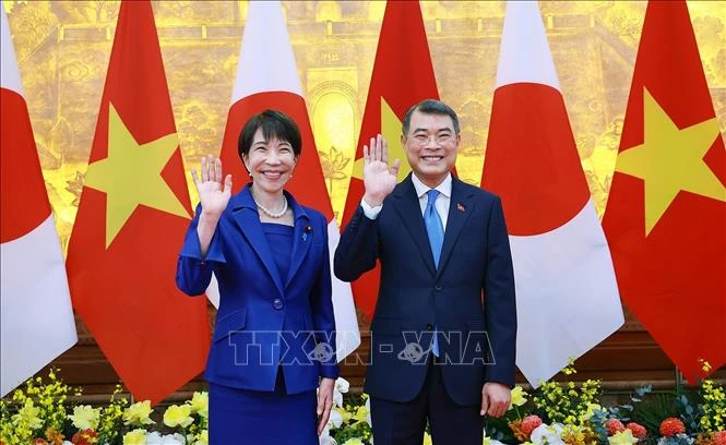 Thủ tướng Nhật Bản Takaichi Sanae kết thúc chuyến thăm chính thức Việt Nam Thủ tướng Nhật Bản Takaichi Sanae kết thúc chuyến thăm chính thức Việt Nam