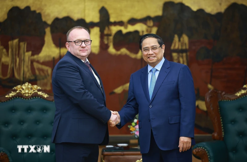 Thủ tướng Phạm Minh Chính tiếp Chủ tịch Ủy ban Giám định tư pháp Belarus và Giám đốc Đại học RMIT Thủ tướng Phạm Minh Chính tiếp Chủ tịch Ủy ban Giám định tư pháp Belarus và Giám đốc Đại học RMIT