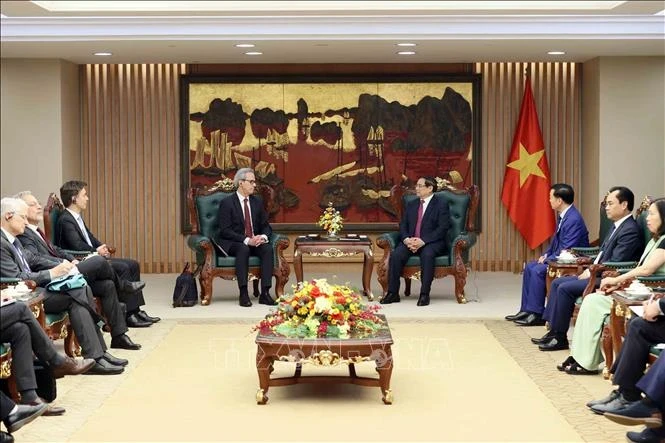Thủ tướng Phạm Minh Chính tiếp Đoàn thanh tra chống khai thác IUU của EC Thủ tướng Phạm Minh Chính tiếp Đoàn thanh tra chống khai thác IUU của EC